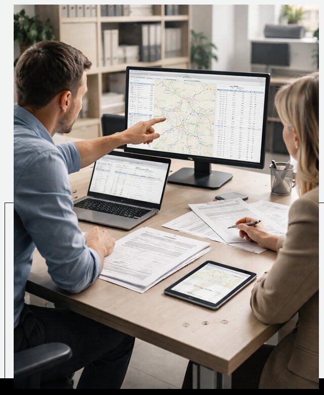 Система TMS для эффективного управления перевозками в Биробиджане