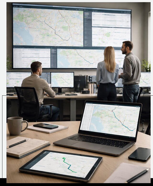 Трекинг грузов и Fleet Management, мониторинг автопарка в Биробиджане