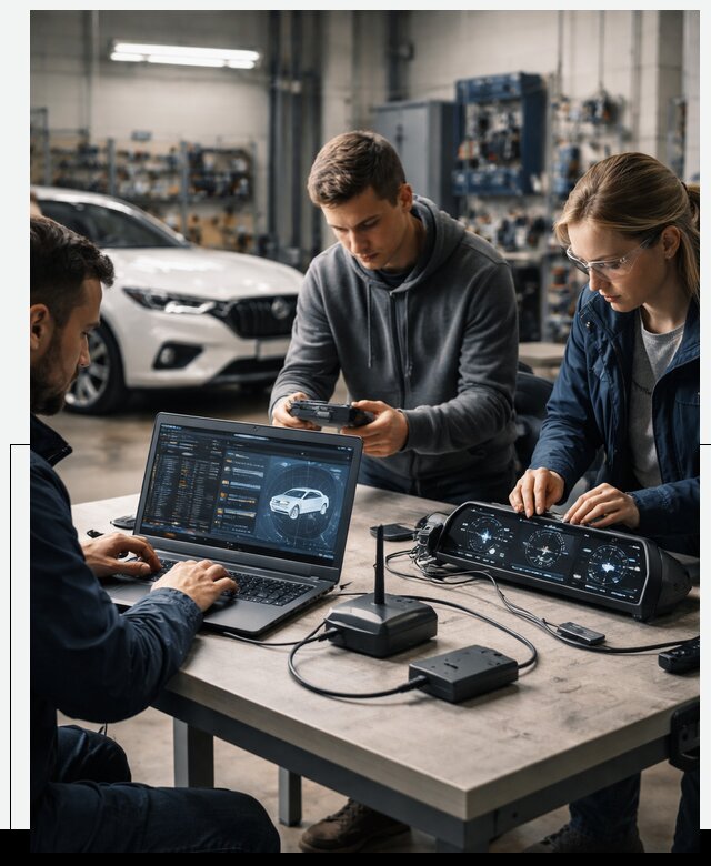 Разработка Connected Car и ПО для автопрома в Биробиджане