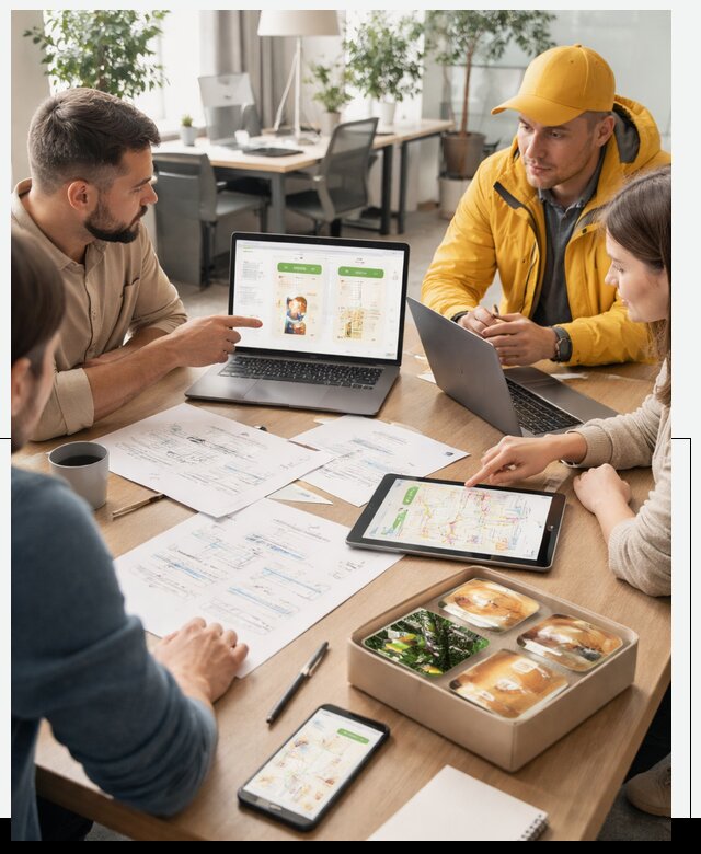 Разработка агрегатора доставки еды в Биробиджане от 15207 р., АвикейБрб